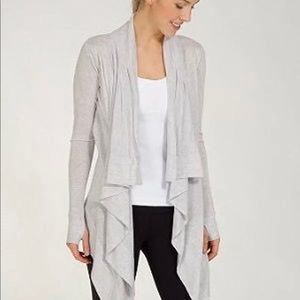 Gray lululemon wrap sweater